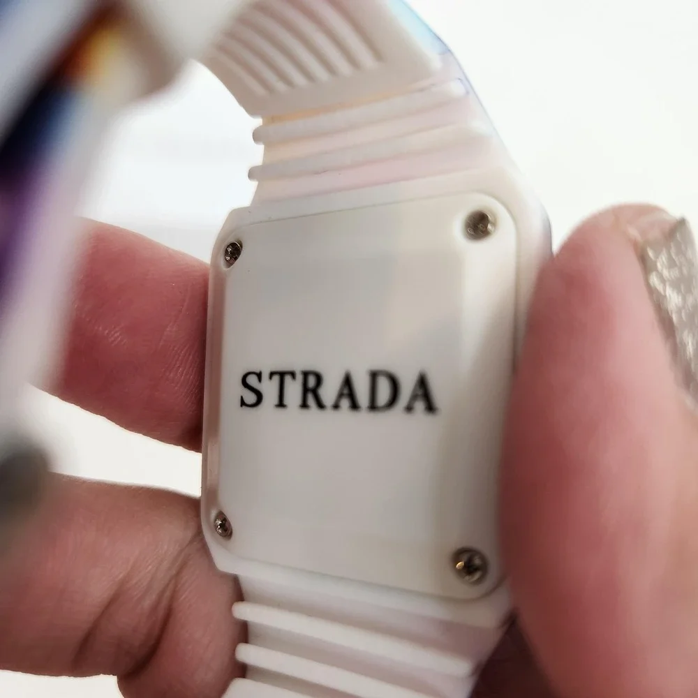 Strada Girls LED Digital Silicone Watches Set Multicolor Pattern Boxed Gift